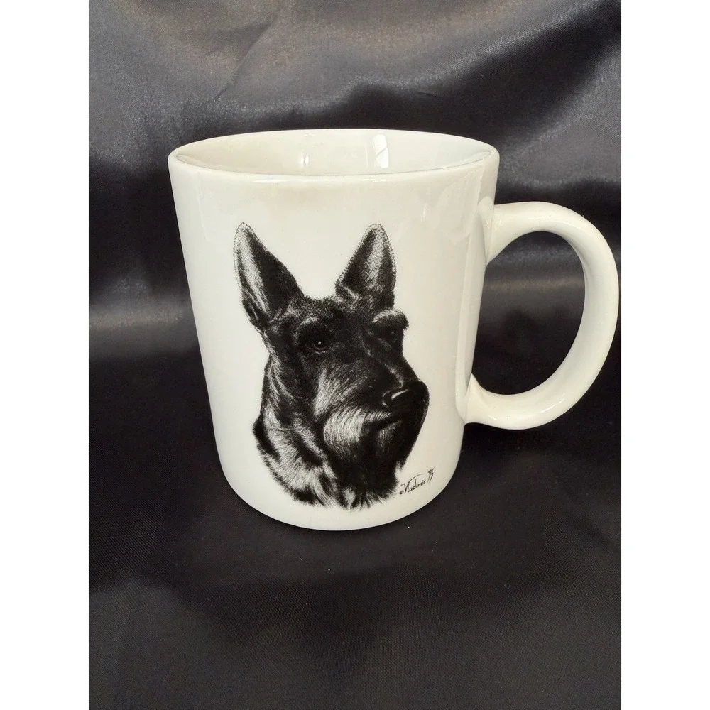Scottish Terrier Porcelain Rosalinde Coffee Tea Mug Scottie Dog Puppy Scotties